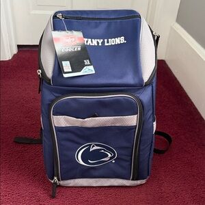 Rawlings Navy and White Penn State Cooler Backpack